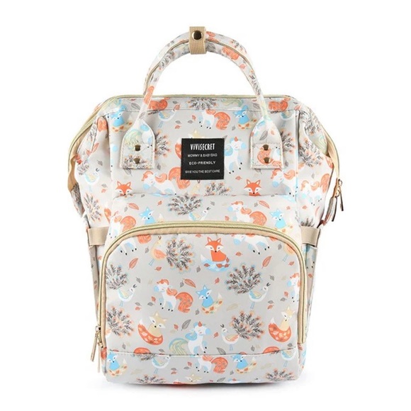 HANNABIGAIL DIAPER BAG BACKPACK FOR MOMS WATERPROOF. EUC. Like new - Picture 1 of 5